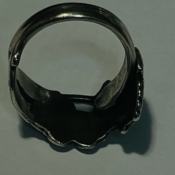 VTG TH. MARTHINSEN sterling spoon ring- size 6 - Picture 7 of 7